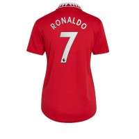 Manchester United Cristiano Ronaldo #7 Fotballklær Hjemmedrakt Dame 2022-23 Kortermet